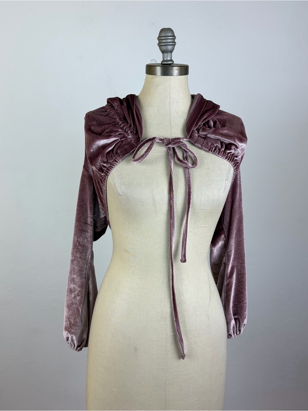 Sculptor World Wide Velvet Priest Hoodie Bolero